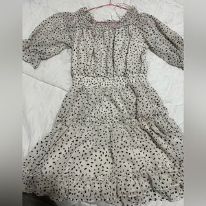 black and white dress from francesca’s !